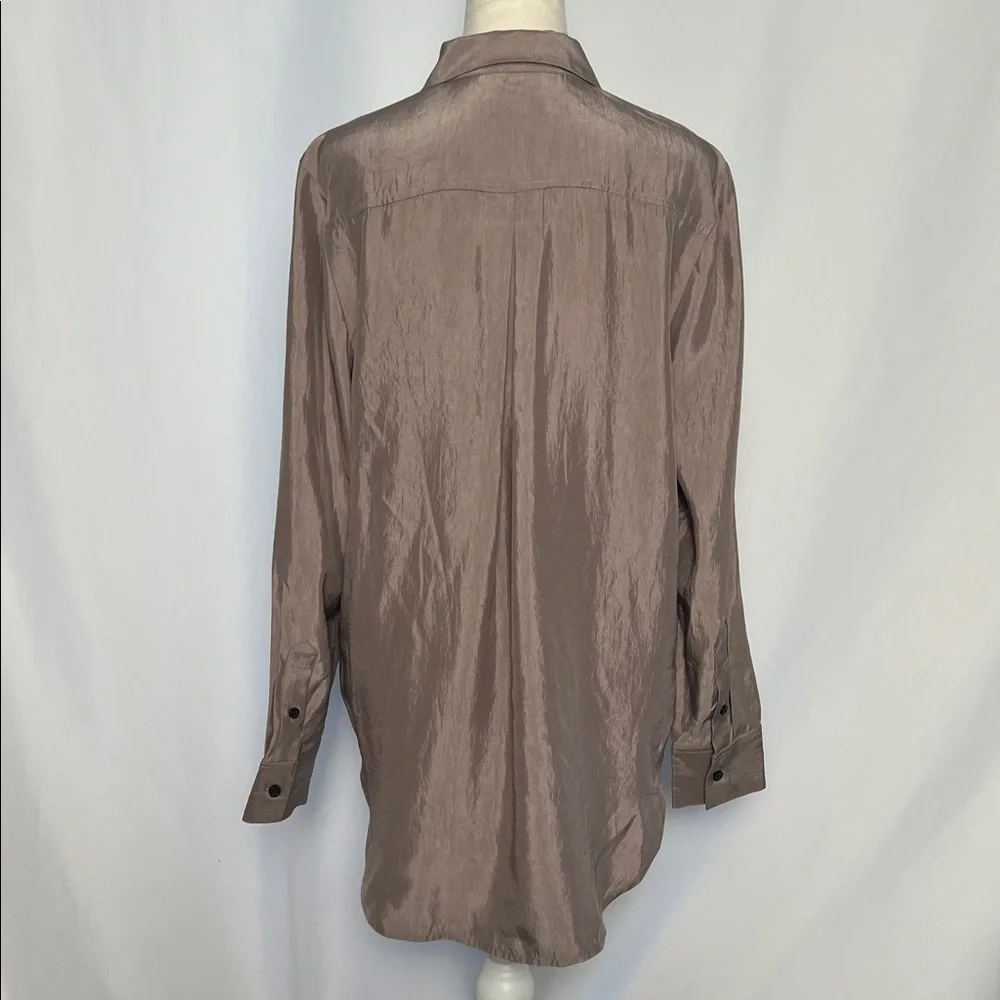 NWOT / J.Crew satin shirt